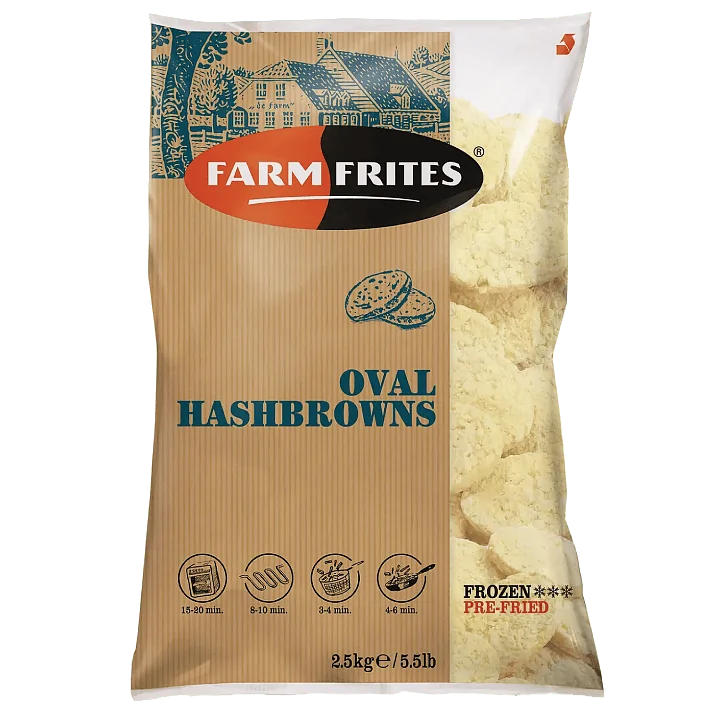 Овальные хэшбрауны 2,5 кг